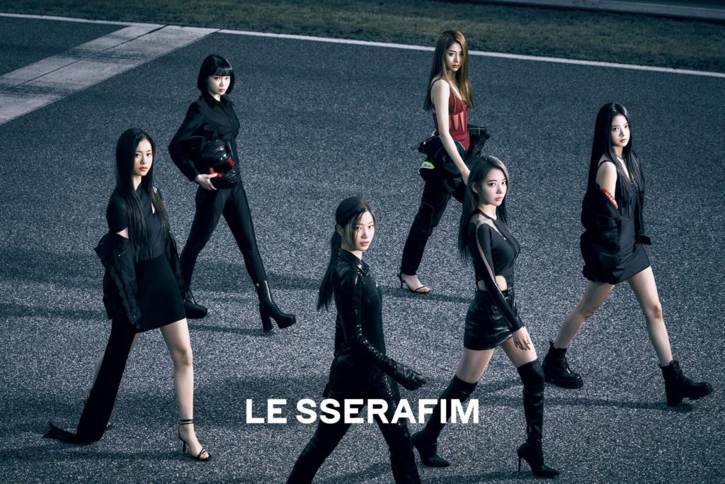 Photo teaser de LE SSERAFIM